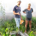 Rich Pedersen of City Farm and Katie Miller of Scratch Farm Rich Pedersen of City Farm and Katie Miller of Scratch Farm