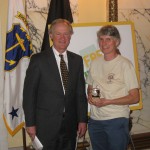 Governor Chafee & Heather Faubert